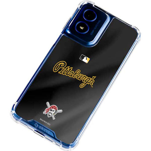 MLB Pittsburgh Pirates Alternate/Away Jersey Moto G 5G (2024) Clear Case